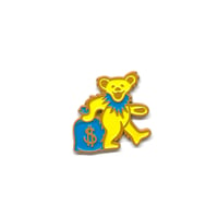 Money Bear pin (Yellow)