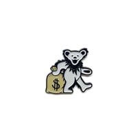 Money Bear pin (Gray)