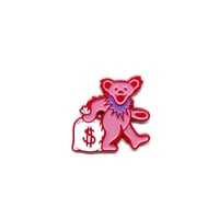 Money Bear pin (Pink)