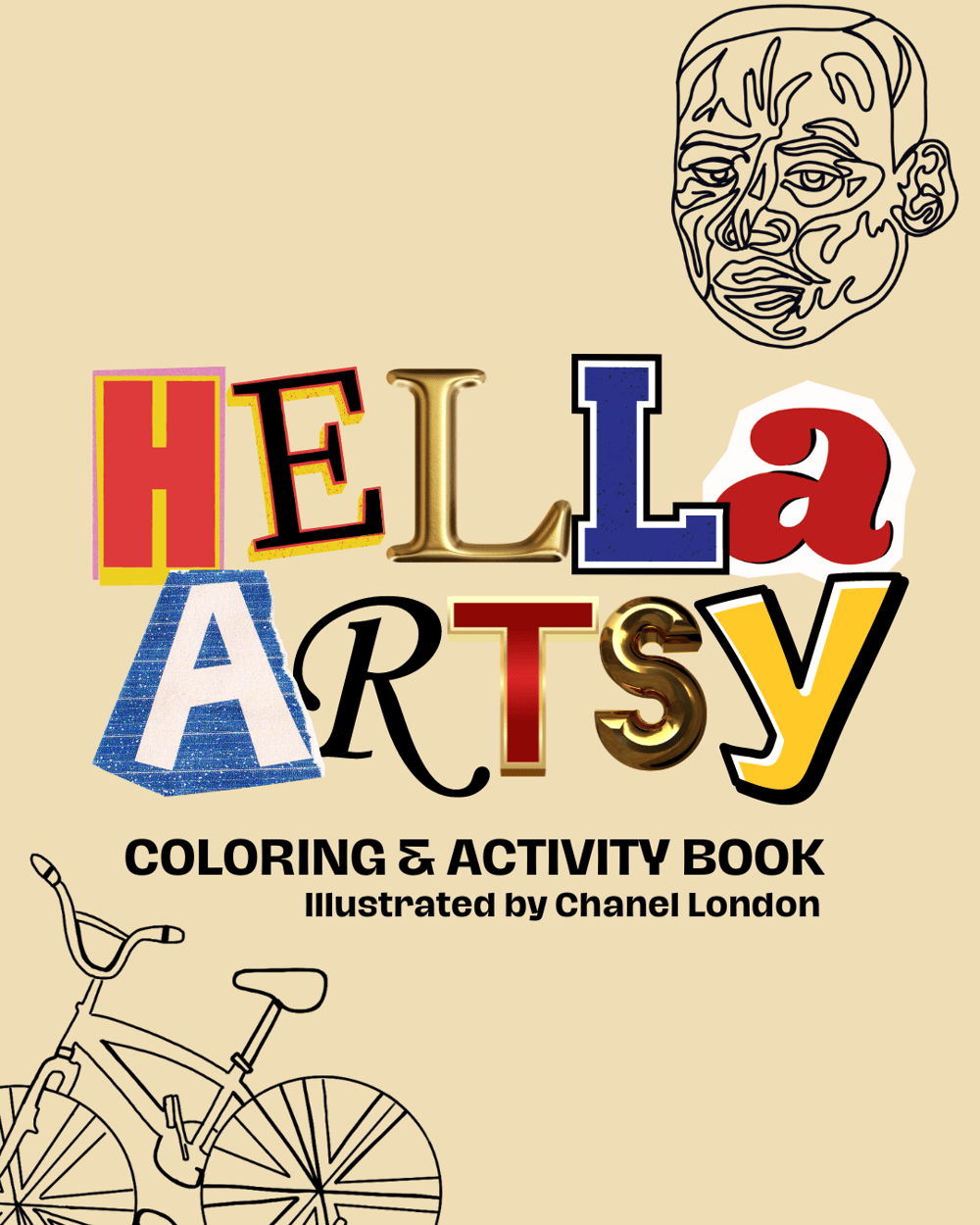 Hella Artsy Vol.7 Coloring Book