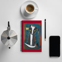 Image 4 of Spiral notebook Skunk Knight