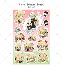 Uriel Sticker Sheet