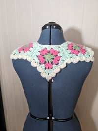 Image 2 of Granny Club Collar Crochet Pattern