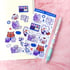 Corporate Lyfe Glitter Deco Sticker Sheet Image 2