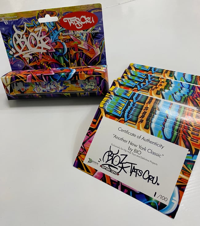 BIO (tatscru) NY subway train