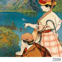 Image 2 of Talloires - Lac d'Annecy | Albert and Robert Besnard - 1900 | Travel Poster | Vintage Poster