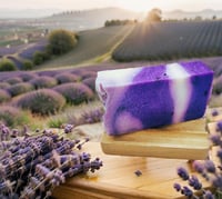 Image 3 of Lavender Olive Oil Soap - Relaxing & Antiseptic (Pack of 3)