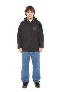 Image 2 of BLACK STAY MILD ZIP UP