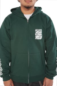 Image 4 of GREEN STAY MILD ZIP UP
