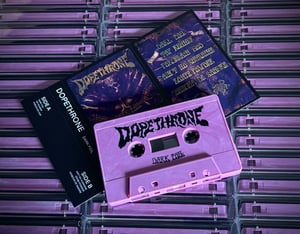 Image of DOPETHRONE ‘DARK FOIL’ Limited edition cassette