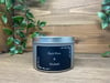 Black Plum and Rhubarb Large Tin Candle 