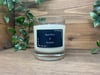 Black Plum and Rhubarb Glass Boxed Candle