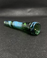 Image 3 of Green & Blue Chillum