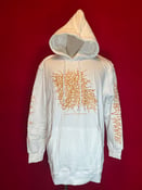 Image of Officially Licensed Waking The Cadaver "SLAM SEASON" Gold AF Glitter Logo WHITE Hoodies!!!
