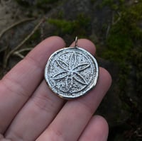 Image 3 of Made to order Large Daisy Wheel pendant
