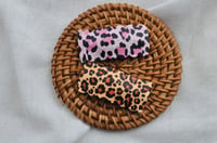 Image 2 of Leopard Print Snap Clips
