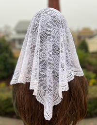 Image 2 of Our Lady of Good Success Lace Mantilla