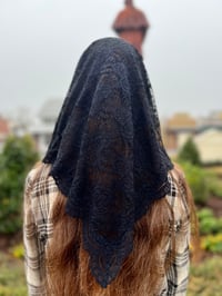 Image 4 of Our Lady of Good Success Lace Mantilla