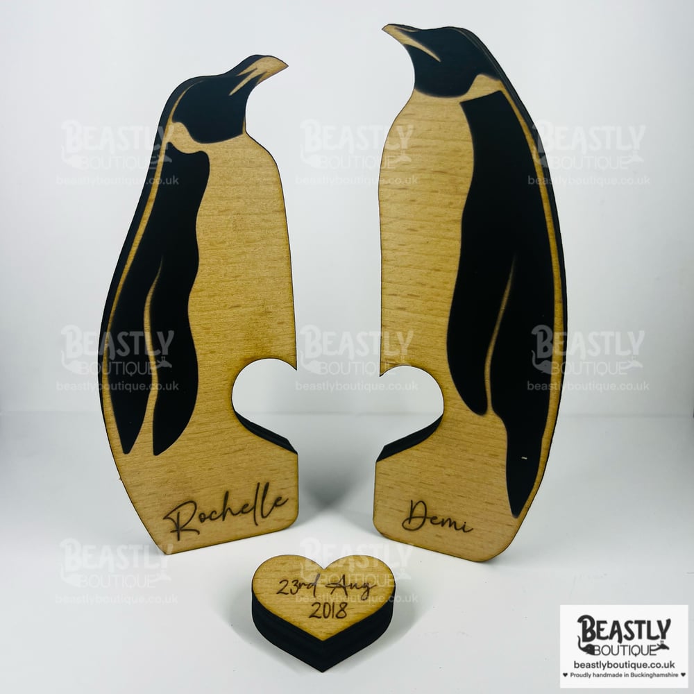 Personalised Penguin Family Puzzle