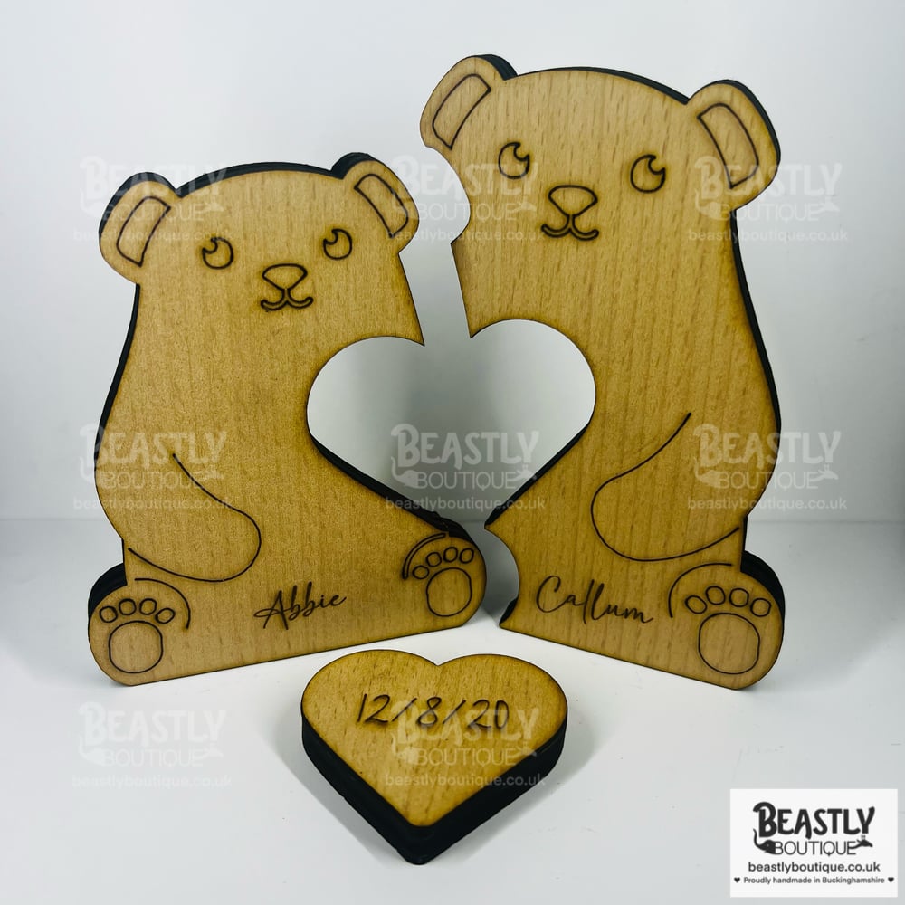 Personalised Bear Family Puzzle