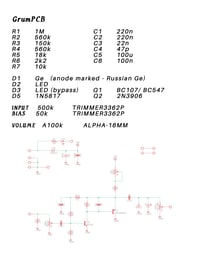 Image of GrumPCB and Faceplate - Bosstone/ Fuzzly Bear