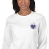 WR24 Embroidered Sweatshirt - White