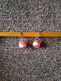 Image 2 of Mini Yarn Ball Skein Stitch markers (Set of 2)