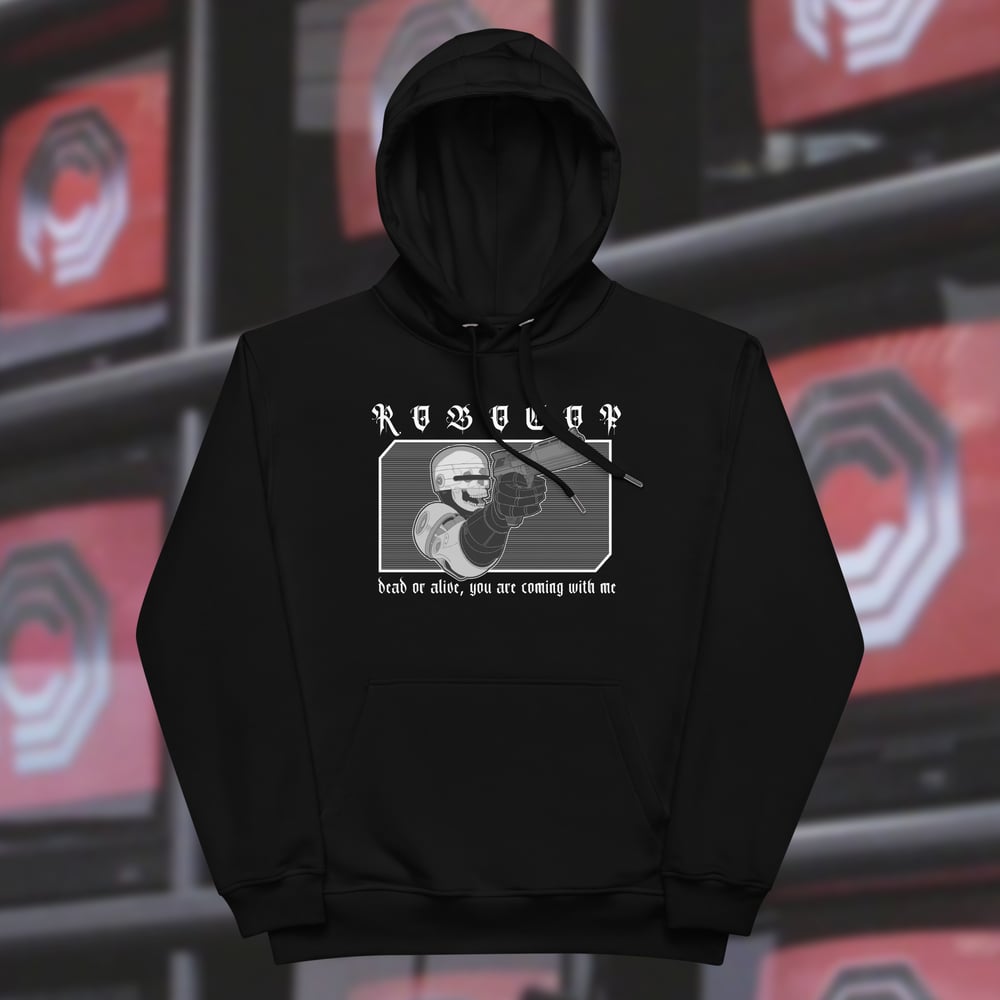 Zombie Robocop Goth Hoodie