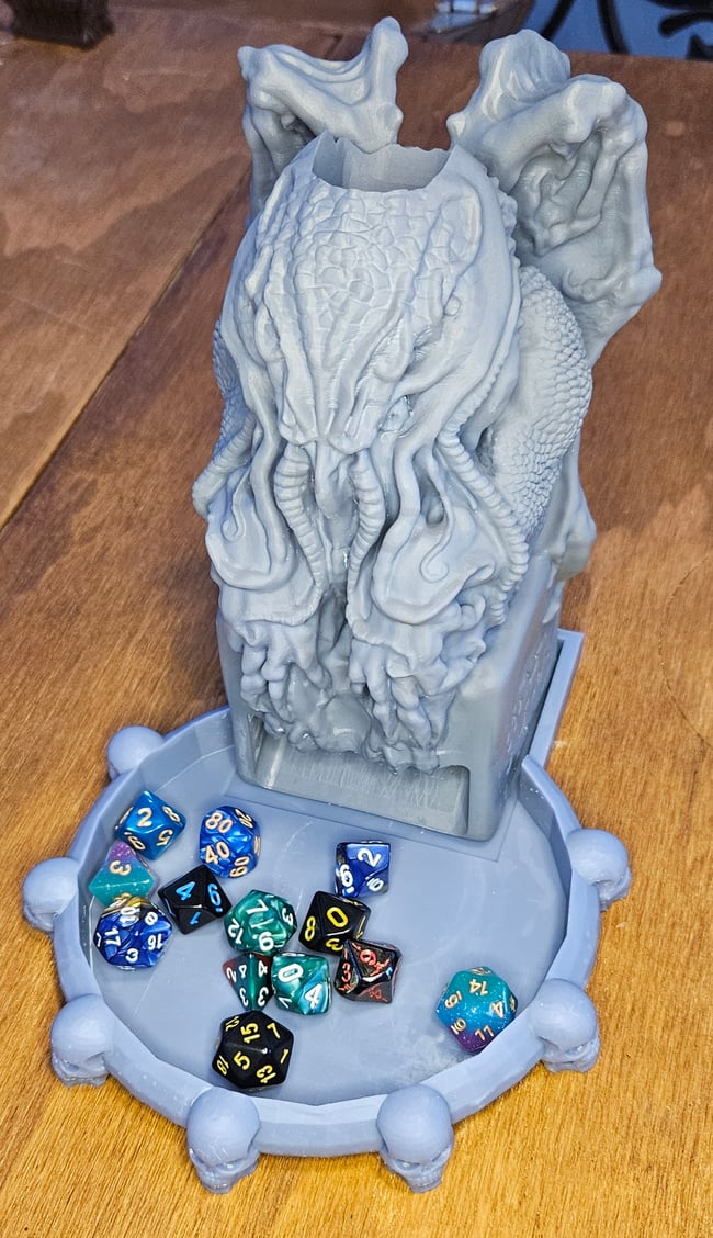 Cthulhu dice tower | dungeonscapes