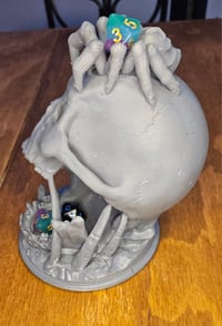 Image 2 of Skull Dice Tower W Spider