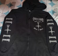 Image 2 of Dissection Storm of the lights band Zip-Up HOODIE