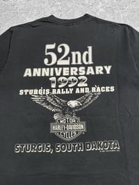 Image 5 of Harley Davidson 1992 'Sturgis Black Hills Rally' T-Shirt