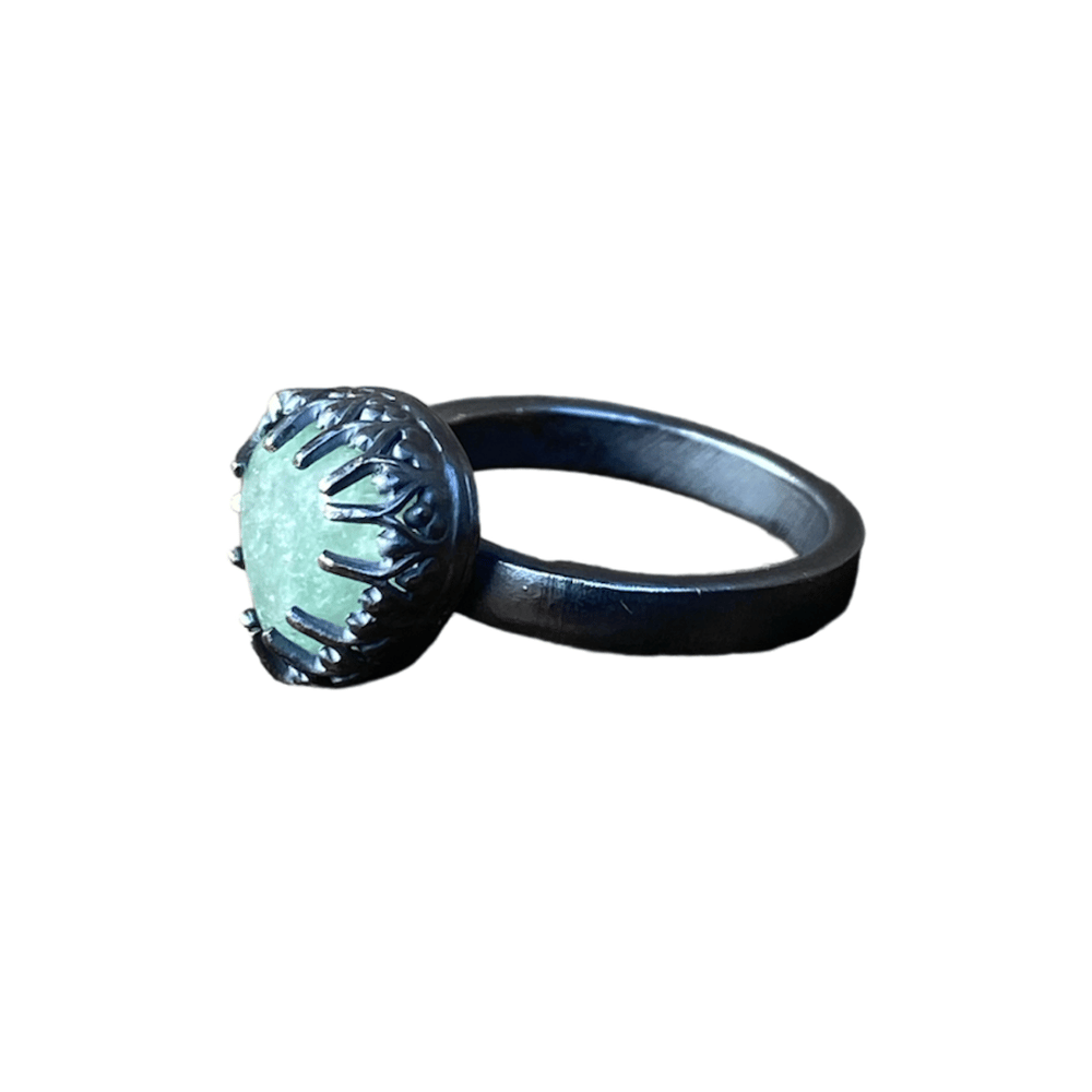 Adventurine Sweetheart Ring