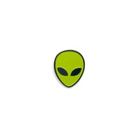 Alien Head pin (Green)