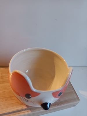 Image of Petit pot chat orange