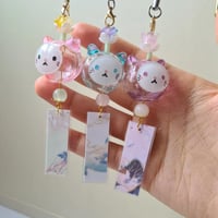 Image 1 of Cat Wind Chime Straps 