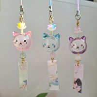 Image 3 of Cat Wind Chime Straps 