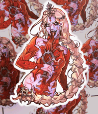 Orin the Red | Vinyl Sticker