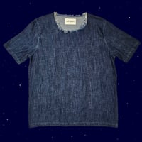 Image 1 of AUTHENTIC! Our Legacy distressed denim tee