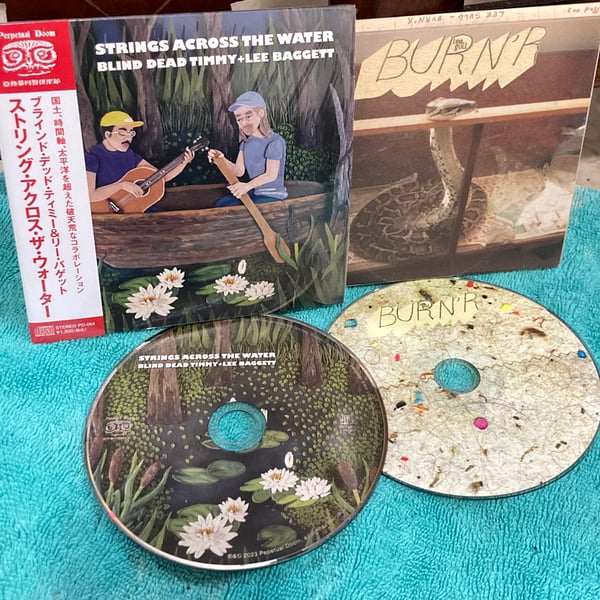 Image of Burn’r  CD or Strings  Across The Water CD