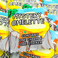 Image 1 of Mystery Omelette | Blind Bag Charm + Sticker