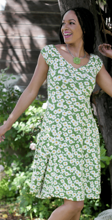 Image of Rory Dress in Blumen