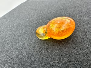 Image of Light Orange Dichro Pendant 