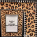 Image of Leopard Print 5x7 Picture Frame With Crystal Accents