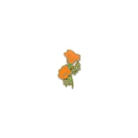 Image 1 of California Golden Poppy pin