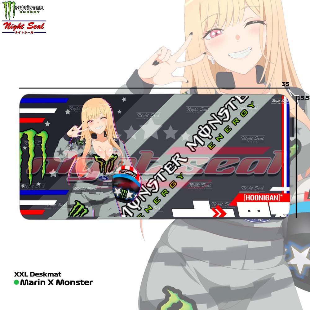 Image of WAIFUS X Monster / XXL Desk mat