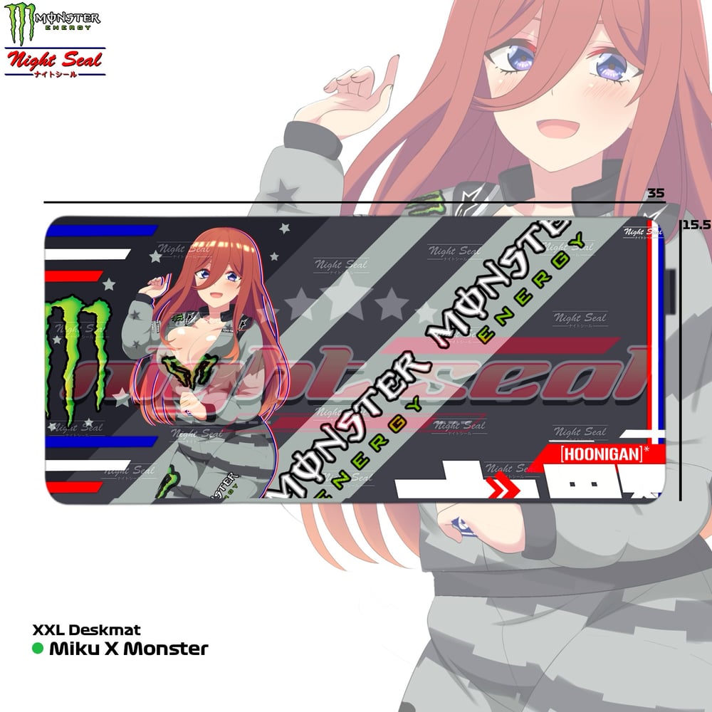 Image of WAIFUS X Monster / XXL Desk mat