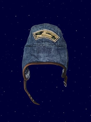 AUTHENTIC! Diesel denim aviator cap