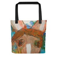 Image 1 of All-Over Print Tote Horse Dillon