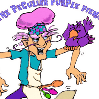 Image 3 of The Peculiar Purple Pieman Color Art Print